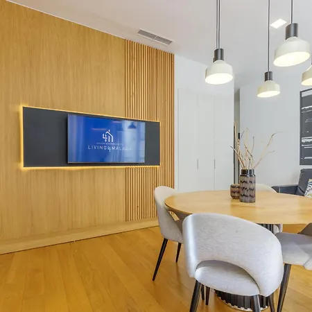 아파트 Living4malaga Prime Center Two Bedrooms 1b